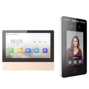 ?？等四樧R別考勤系統(tǒng)DS-K1T341M 別墅可視對講門禁